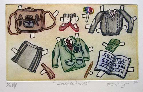 Colour Inked Etching