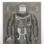 Black and White Inked Etching